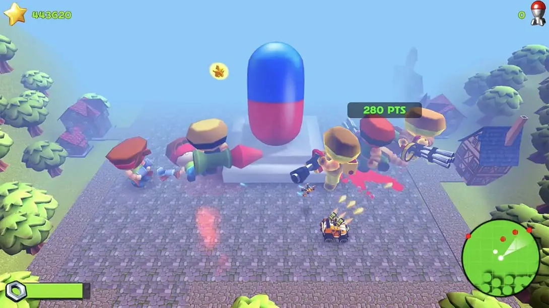 卡通战争 Toon War 游戏内截图2 街机 射击 冒险
