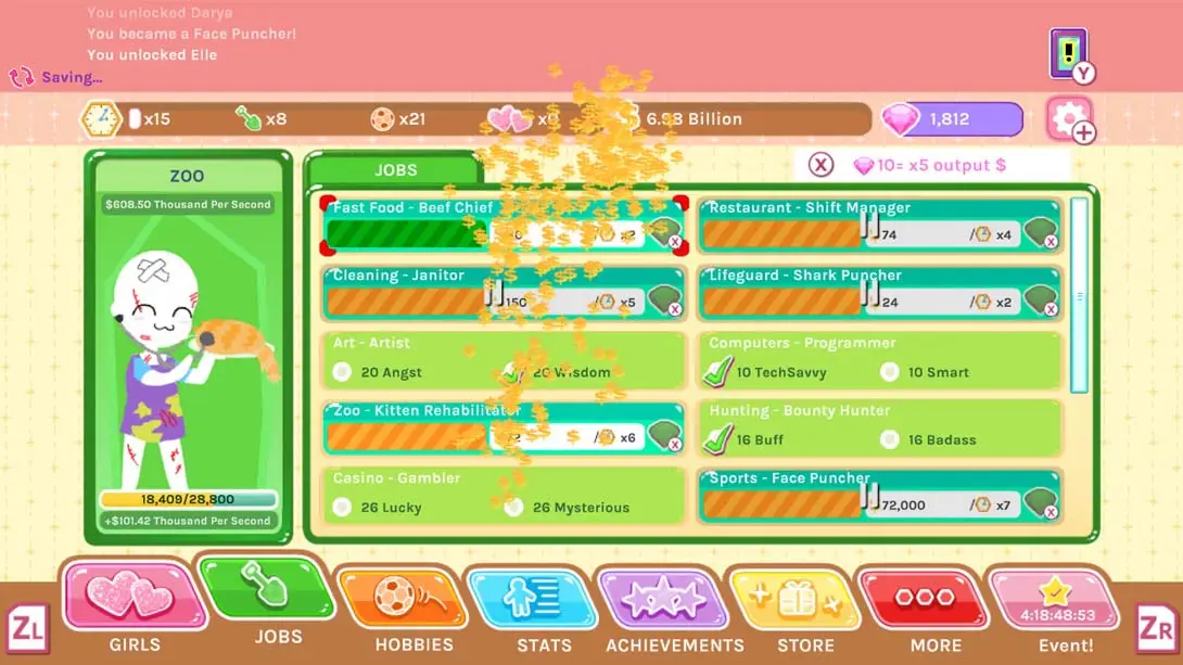粉碎粉碎 Crush Crush 模拟 冒险 魔改xci 游戏画面截图