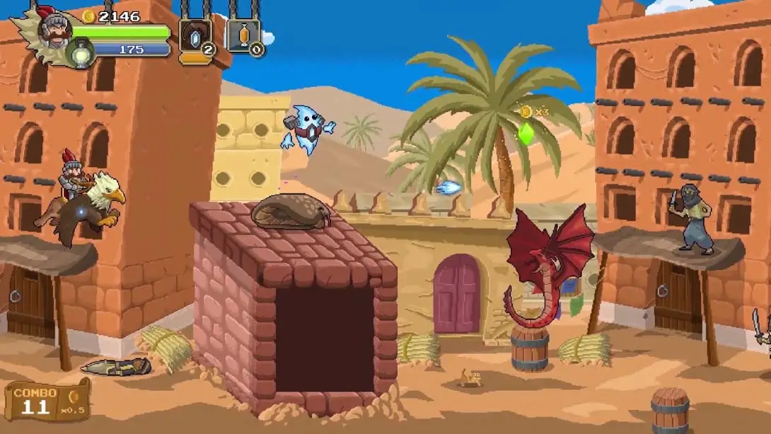 狮鹫骑士传奇：终极版 .Gryphon Knight Epic: Definitive Edition 射击 动作 游戏画面截图