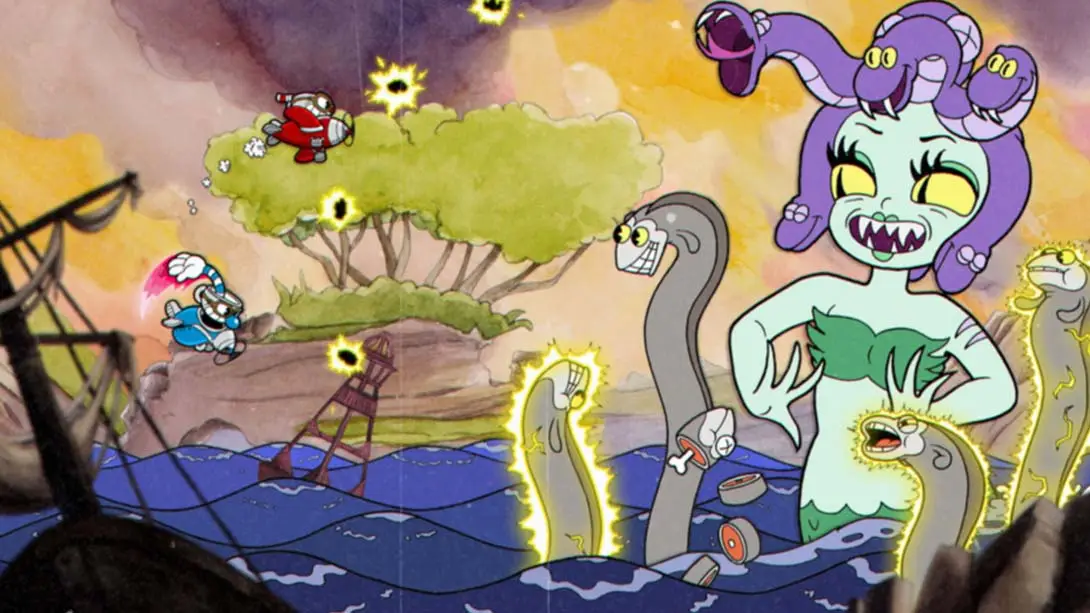 茶杯头 Cuphead 游戏内截图1 热门 格斗 闯关 独立