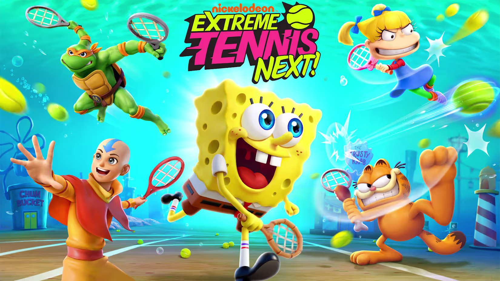 尼克儿童频道极限网球 下一战！ .Nickelodeon Extreme Tennis Next! 封面图