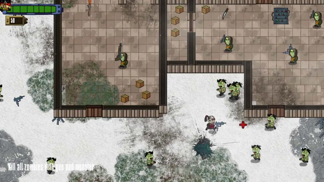 地球陆战队 Earth Marines 游戏内截图2 僵尸 冒险 动作 魔改xci