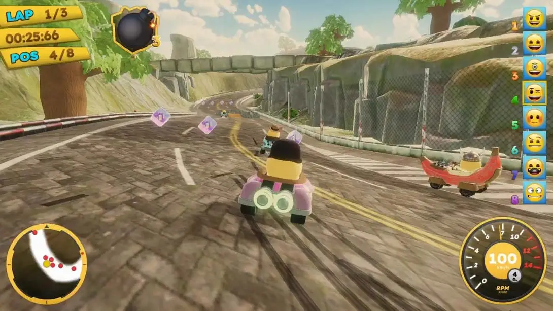 emoji卡丁车 emoji Kart Racer 游戏内截图4 多人聚会 运动 街机 竞速