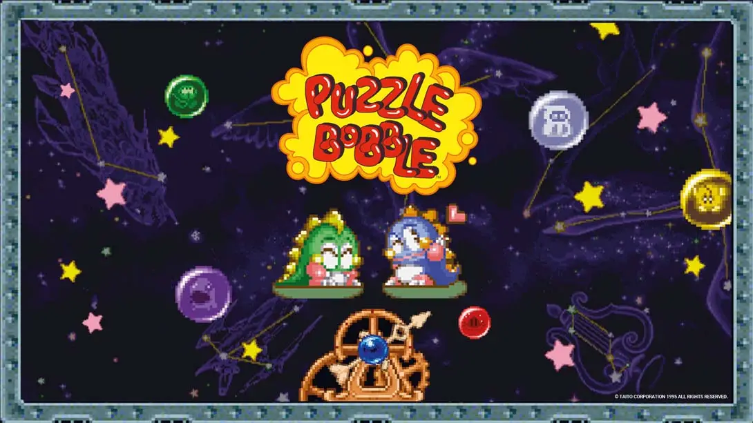 泡泡龙16位主机版 .Puzzle Bobble Bust-a-Move (16-Bit Console Version)封面图