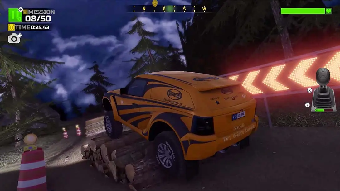 越野夜间赛车 Offroad Night Racing 游戏内截图1 运动 模拟 竞速 动作