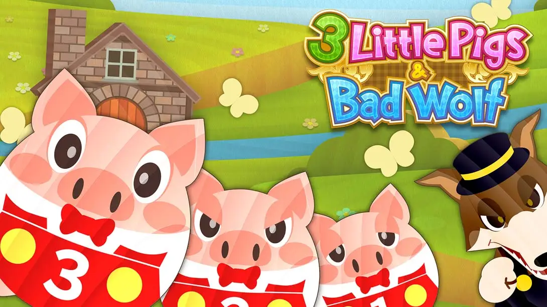 三只小猪与坏狼 Three Little Pigs and the Big Bad Wolf封面图