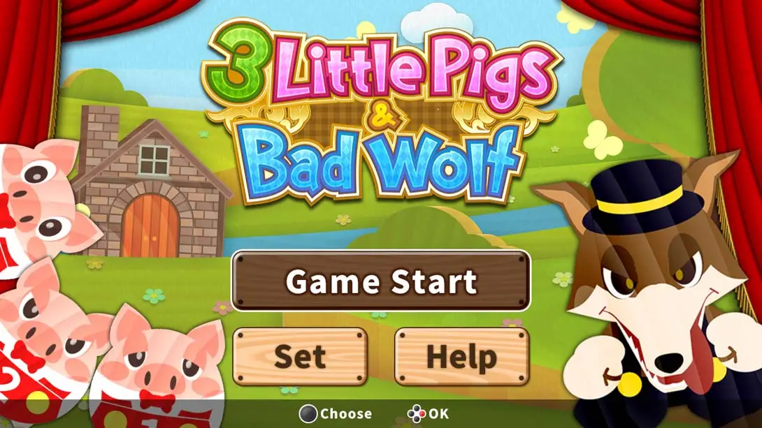 三只小猪与坏狼 Three Little Pigs and the Big Bad Wolf 射击 游戏画面截图
