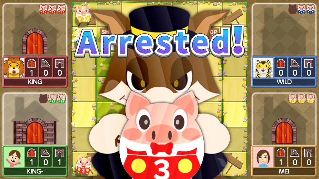 三只小猪与坏狼 Three Little Pigs and the Big Bad Wolf 游戏内截图2 射击