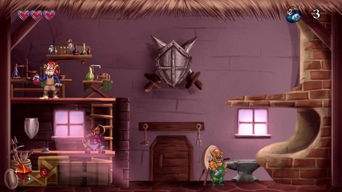 阿尔泽特：法拉莫的宝石 .Arzette: The Jewel of Faramore 游戏内截图3 闯关 冒险 动作