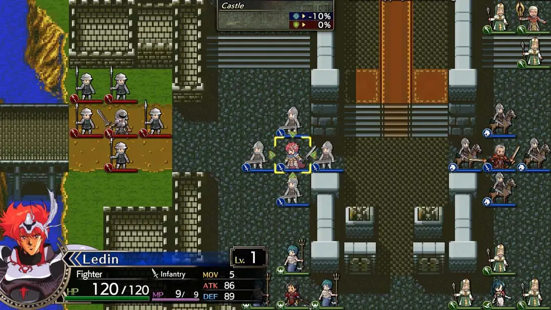 梦幻模拟战1+2 LANGRISSERⅠ&Ⅱ 游戏内截图1 闯关 冒险