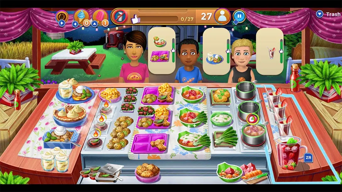 虚拟家庭煮饭2 .Virtual Families Cook Off Chapter 2 Farm Life 游戏内截图1 模拟 动作