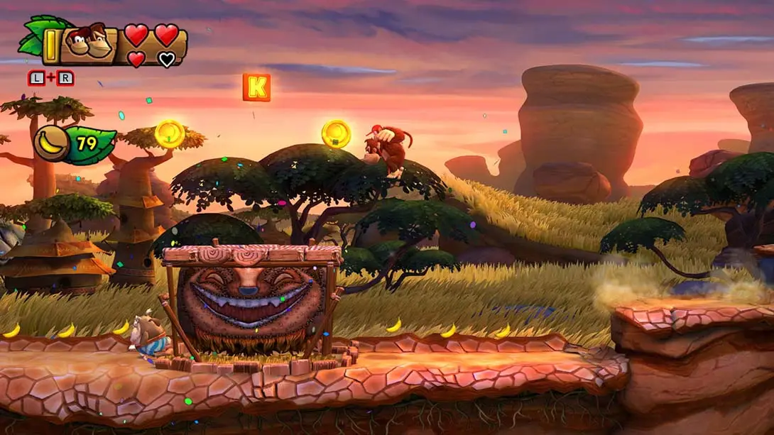 大金刚：热带寒流 Donkey Kong Country: Tropical Freeze 游戏内截图1 闯关 横版 冒险