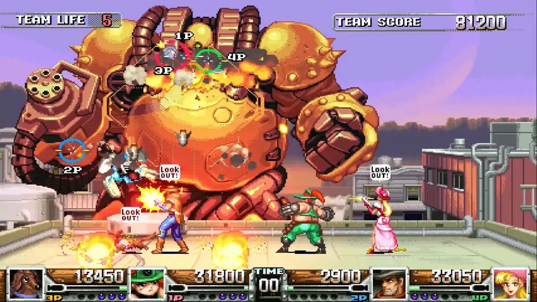 荒野之枪：重装上阵 WILD GUNS Reloaded 游戏内截图1 格斗 街机 射击