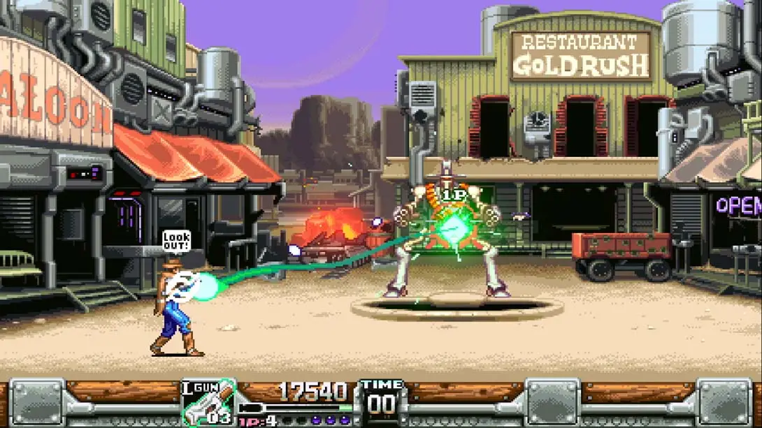 荒野之枪：重装上阵 WILD GUNS Reloaded 游戏内截图1 格斗 街机 射击
