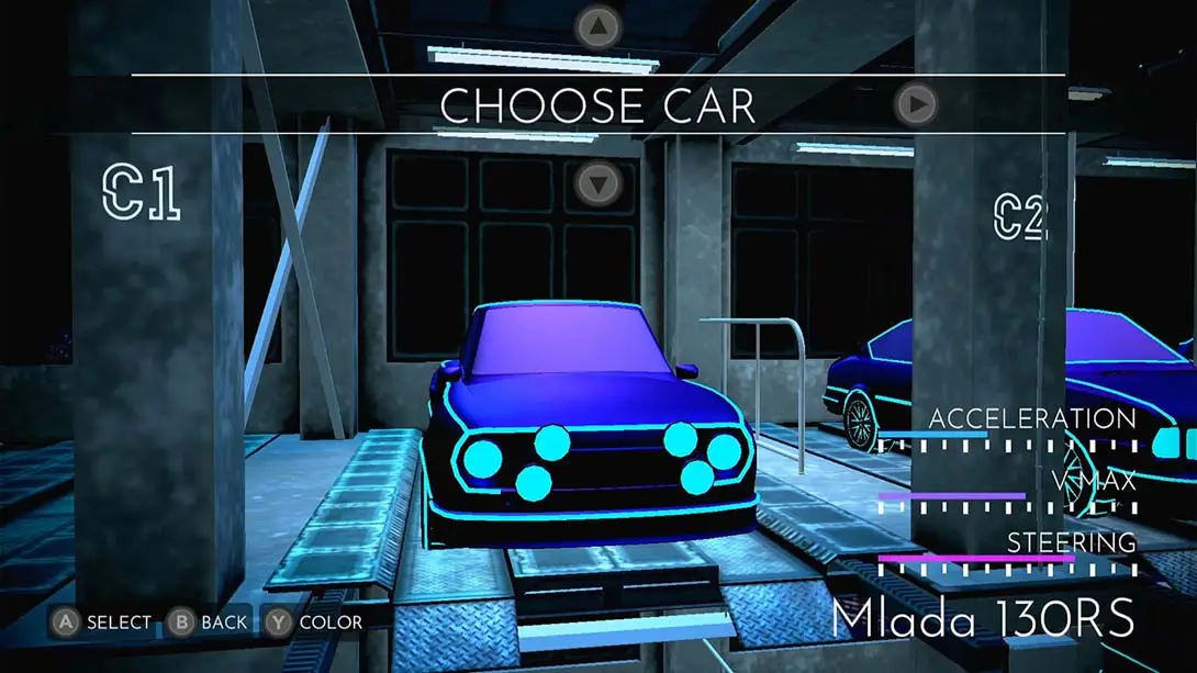 电子霓虹赛车 Electro Ride: The Neon Racing 冒险 竞速 动作 游戏画面截图