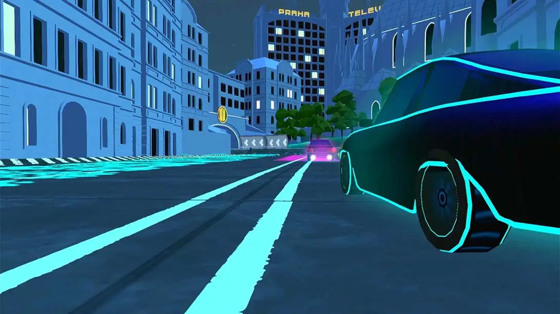 电子霓虹赛车 Electro Ride: The Neon Racing 游戏内截图3 冒险 竞速 动作
