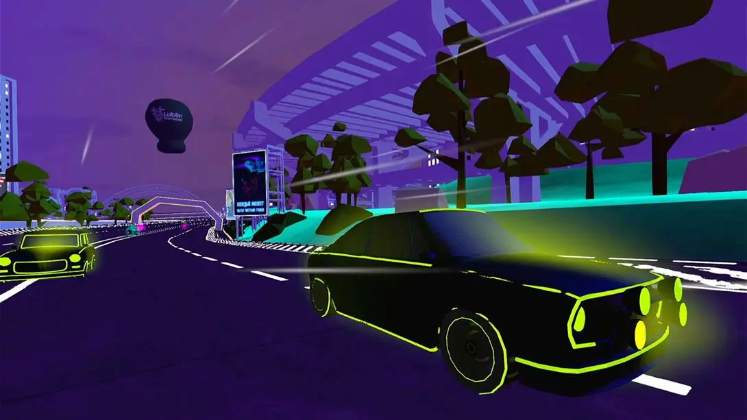 电子霓虹赛车 Electro Ride: The Neon Racing 游戏内截图2 冒险 竞速 动作