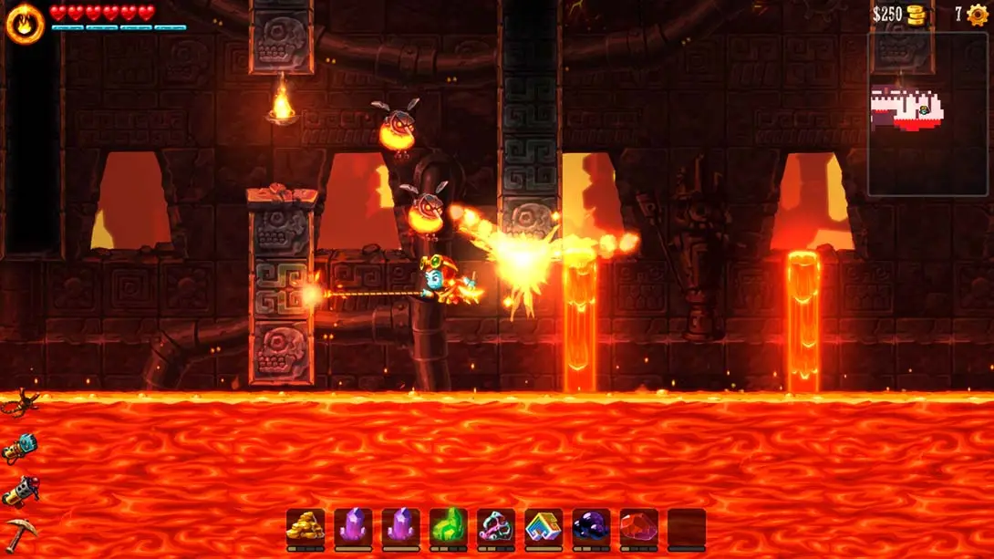 蒸汽世界 挖掘2 SteamWorld Dig2 闯关 横版 独立 游戏画面截图
