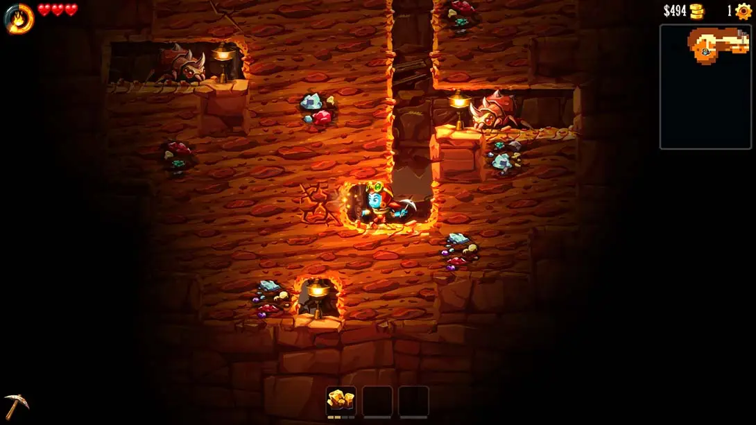 蒸汽世界 挖掘2 SteamWorld Dig2 游戏内截图1 闯关 横版 独立