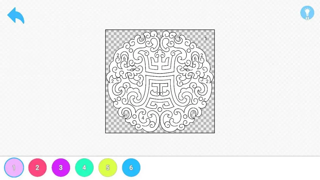 颜色和数字 Colors and Numbers 游戏内截图2 街机 解谜 魔改xci