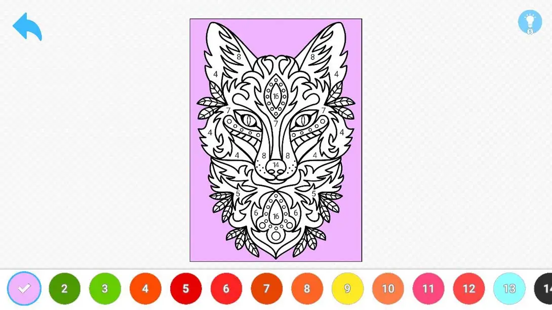 颜色和数字 Colors and Numbers 街机 解谜 魔改xci 游戏画面截图