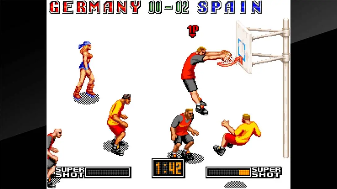 ACA NEOGEO 街头篮球 ACA NEOGEO STREET HOOP 游戏内截图1 运动 街机