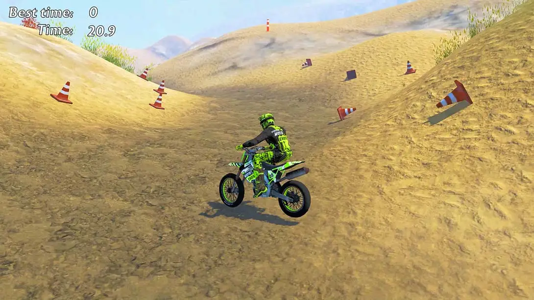 摩托车极限驾驶员 .Motorcycle Extreme Driver: Moto Racing Simulator 游戏内截图1 街机 模拟 竞速 动作