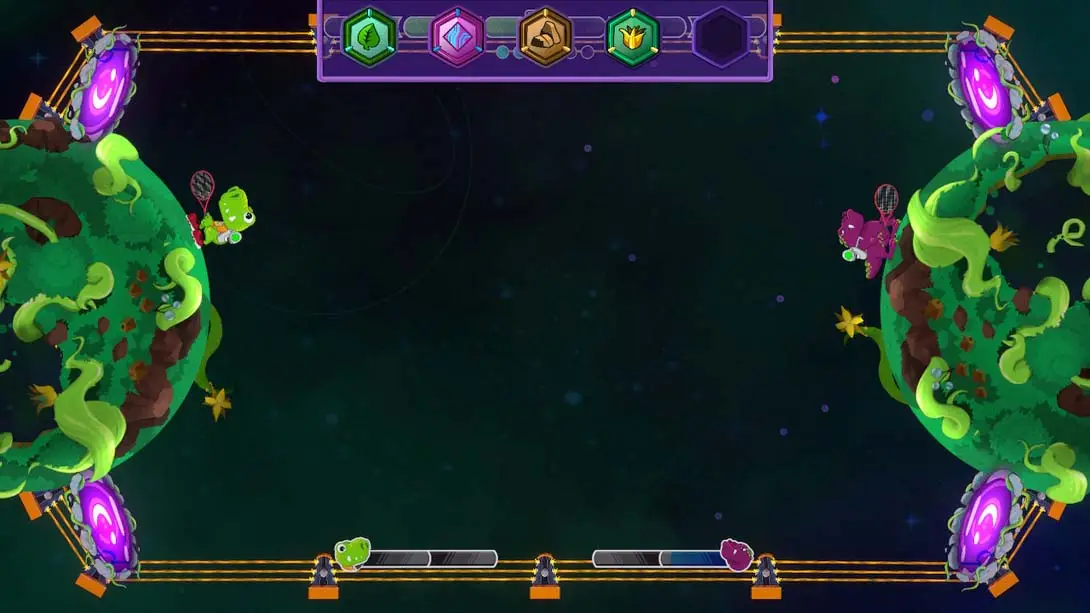恐龙银河网球 Dino Galaxy Tennis 游戏内截图3 街机 动作 魔改xci