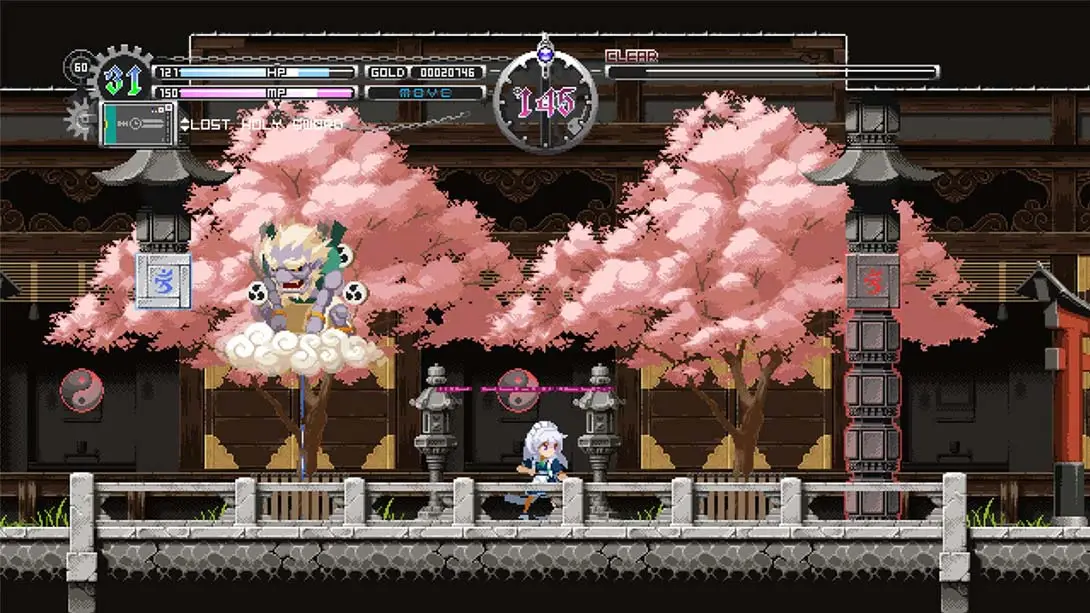 恶魔城之东方月神夜 Touhou Luna Nights 游戏内截图1 横版 冒险