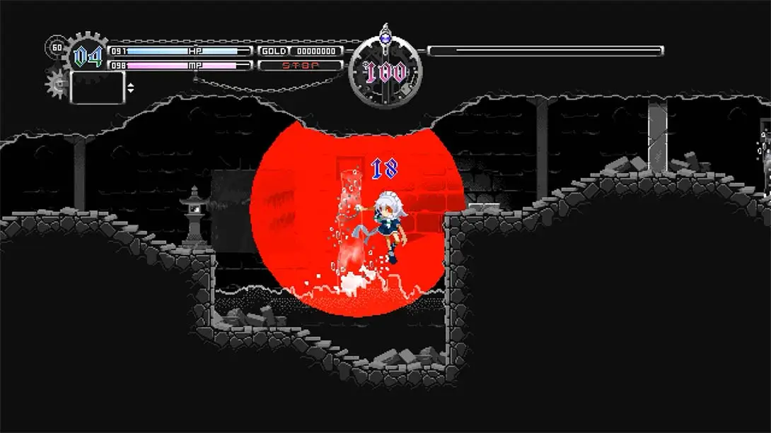 恶魔城之东方月神夜 Touhou Luna Nights 横版 冒险 游戏画面截图
