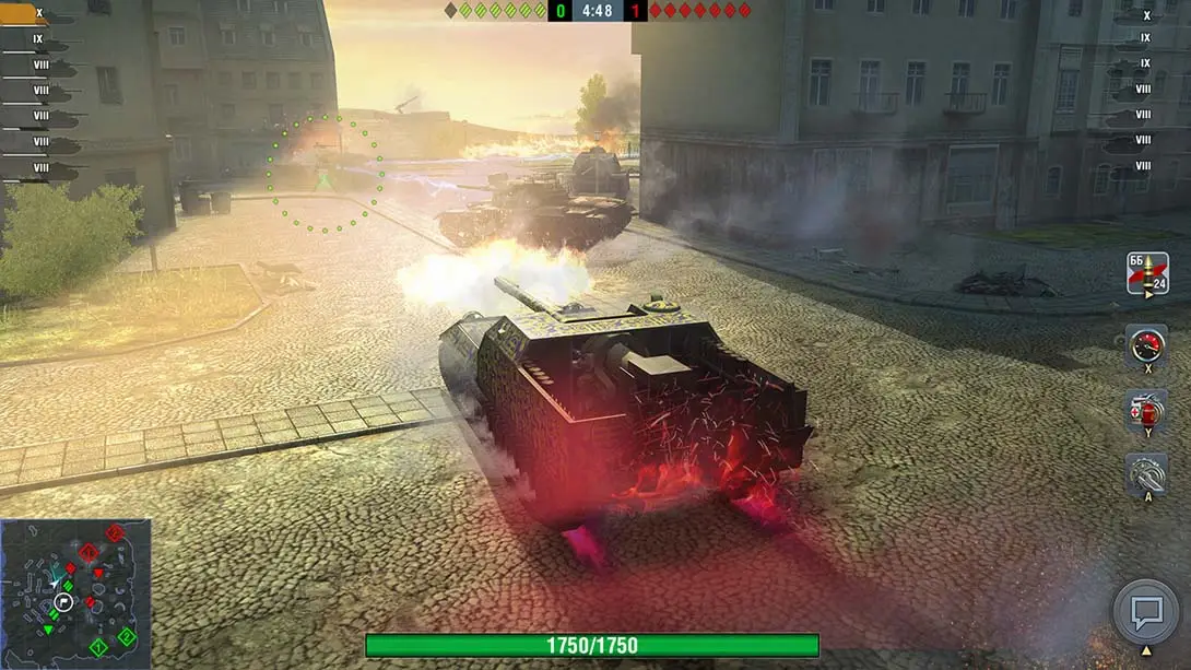 坦克世界：闪电战 World of Tanks Blitz 游戏内截图4 战争 即时策略 射击