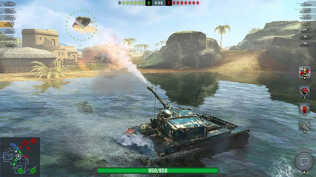 坦克世界：闪电战 World of Tanks Blitz 游戏内截图2 战争 即时策略 射击