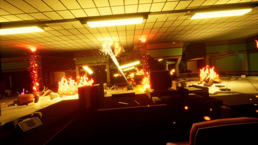 消防女孩的靓丽救援 Firegirl: Hack ‘n Splash Rescue DX 游戏内截图1 热门 闯关 射击 冒险 动作