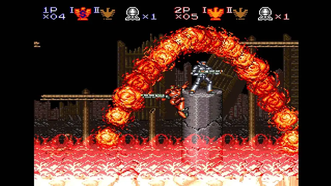 魂斗罗周年纪念典藏 Contra Anniversary Collection 游戏内截图1 格斗 街机 动作