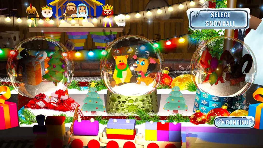 圣诞节雪球泡泡 Merry Christmas Snowball Bubble 游戏内截图4 多人聚会 即时策略 益智 魔改xci