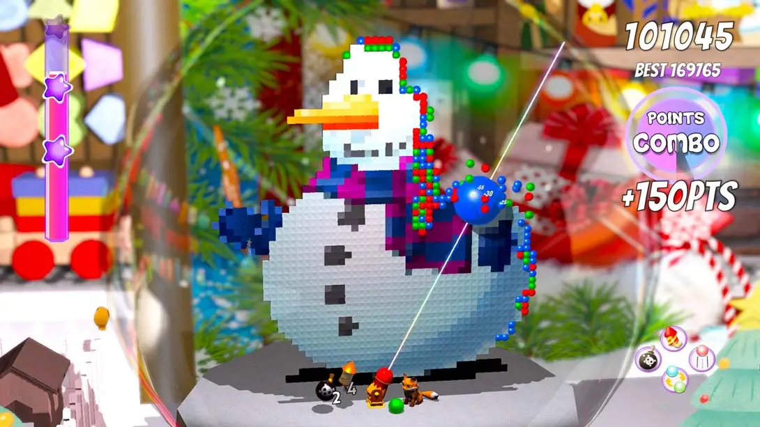 圣诞节雪球泡泡 Merry Christmas Snowball Bubble 游戏内截图3 多人聚会 即时策略 益智 魔改xci