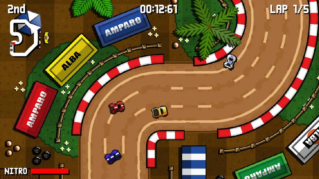 Micro Pico Racers 游戏内截图1 街机 竞速