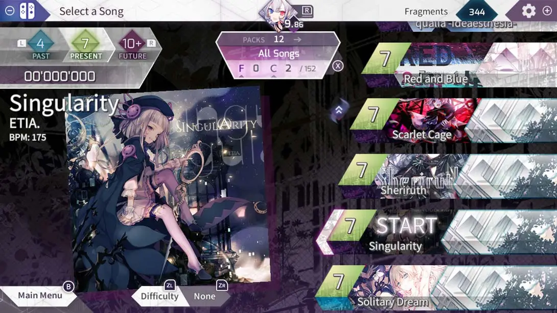 韵律源点 Arcaea 游戏内截图2 音乐 街机