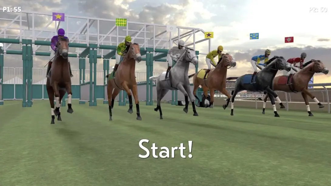 赛马运动 .Horse Racing 游戏内截图4 多人聚会 竞速