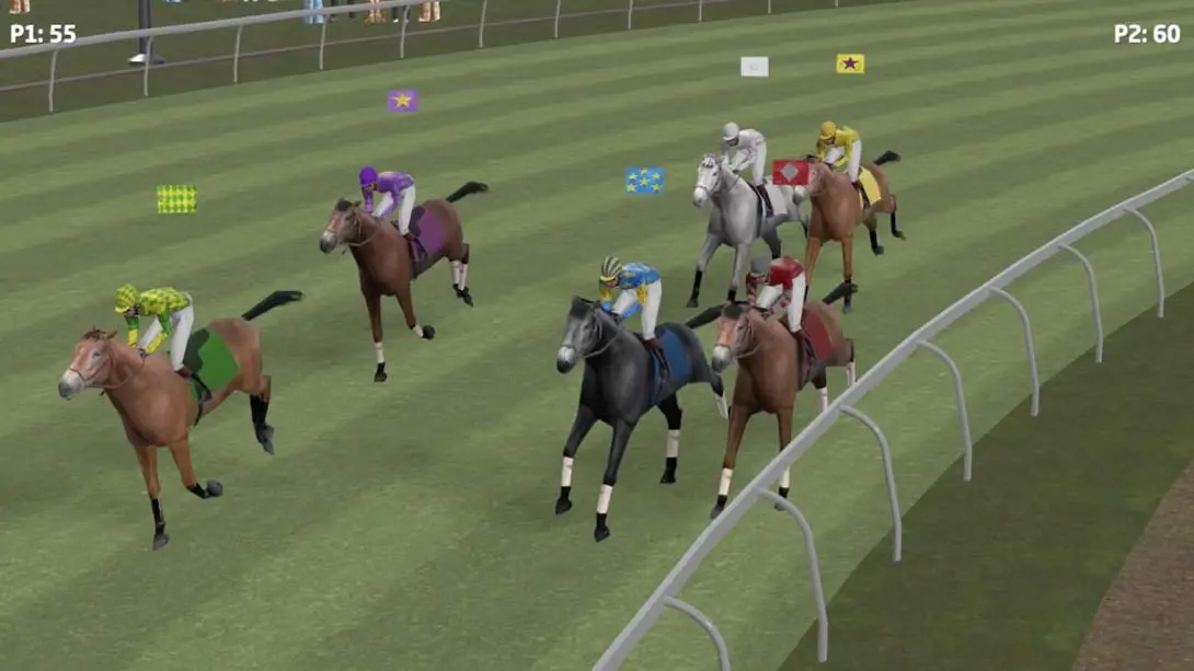 赛马运动 .Horse Racing 游戏内截图3 多人聚会 竞速
