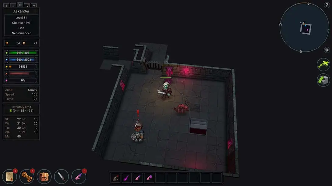 终极神秘古域：混沌洞穴 Ultimate ADOM - Caverns of Chaos 游戏内截图1 冒险