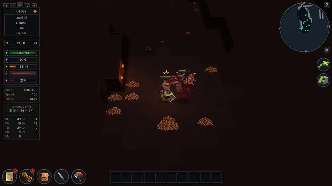 终极神秘古域：混沌洞穴 Ultimate ADOM - Caverns of Chaos 冒险 游戏画面截图