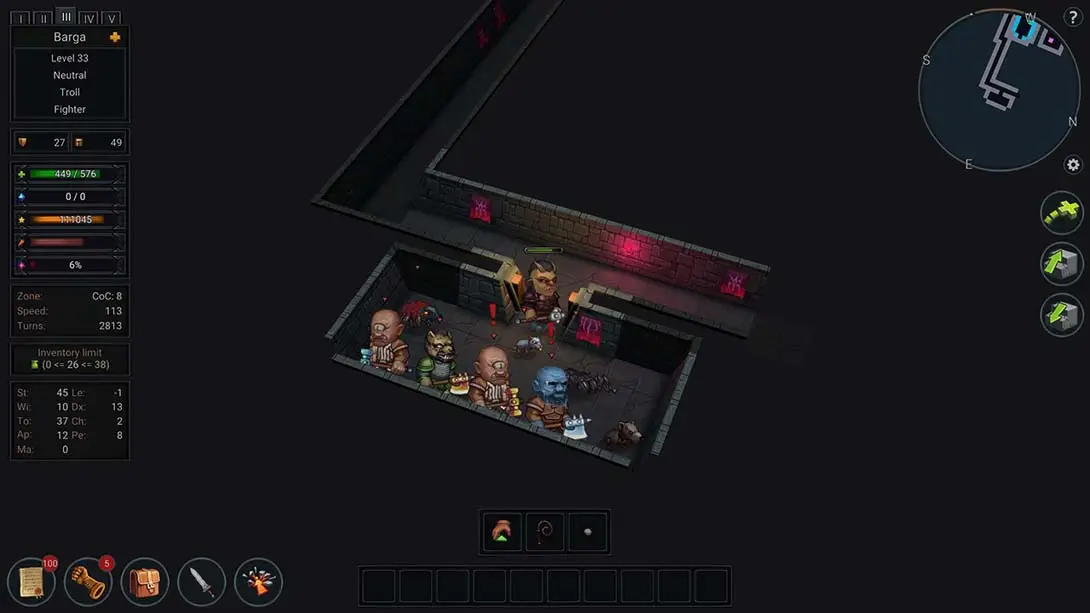 终极神秘古域：混沌洞穴 Ultimate ADOM - Caverns of Chaos 游戏内截图4 冒险