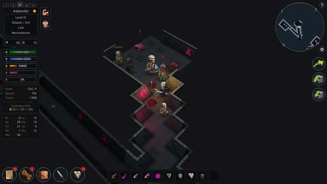 终极神秘古域：混沌洞穴 Ultimate ADOM - Caverns of Chaos 游戏内截图3 冒险