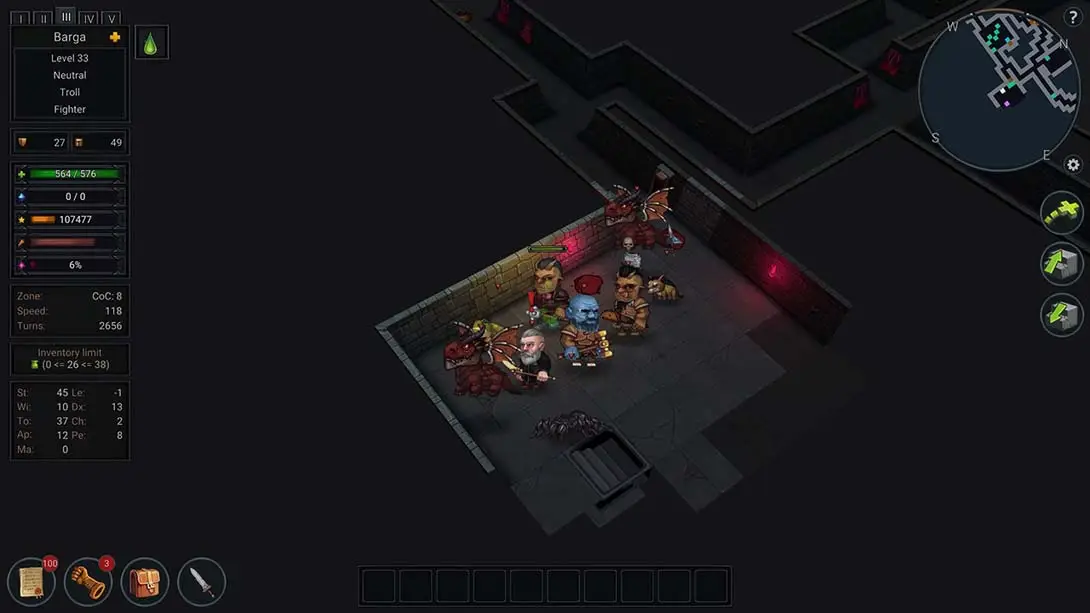 终极神秘古域：混沌洞穴 Ultimate ADOM - Caverns of Chaos 游戏内截图2 冒险