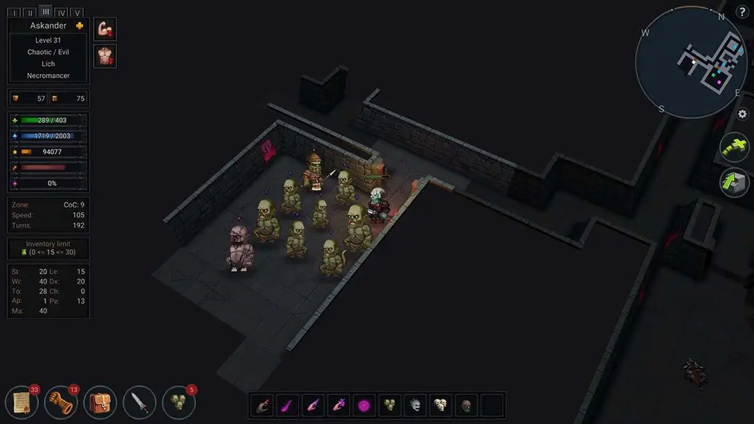 终极神秘古域：混沌洞穴 Ultimate ADOM - Caverns of Chaos 游戏内截图1 冒险