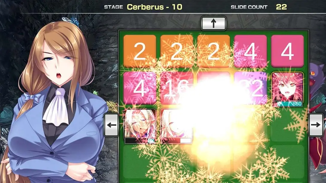 美少女2048激斗 Pretty Girls 2048 Strike 游戏内截图3 益智
