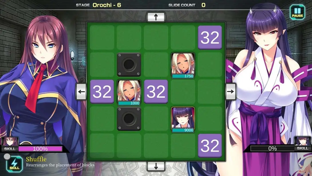 美少女2048激斗 Pretty Girls 2048 Strike 益智 游戏画面截图