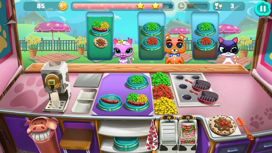 宠物餐吧 Pet Shop Snacks 养成 经营 模拟 游戏画面截图