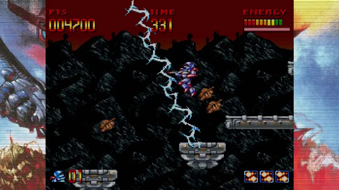 Turrican Anthology Vol. I 游戏内截图4 街机 冒险 动作